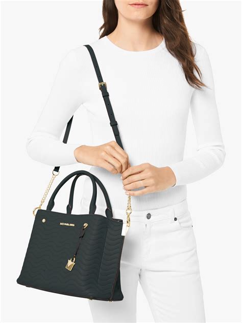 michael kors dark atlantic bag|Michael Kors handbags black.